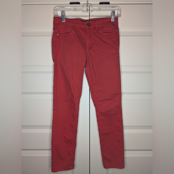 H&M Denim - H&M Womens US 6 Skinny Red Jean Preowned